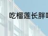 吃榴莲长胖吗 吃榴莲会不会长胖